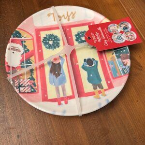 MY MINDS EYE OCCASIONS BY SHAKIRA MELAMINe Plates Christmas Holiday Party Table